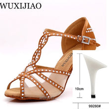 Load image into Gallery viewer, WUXIJIAOLatin dance shoes