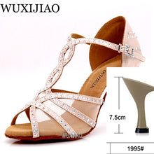 Load image into Gallery viewer, WUXIJIAOLatin dance shoes
